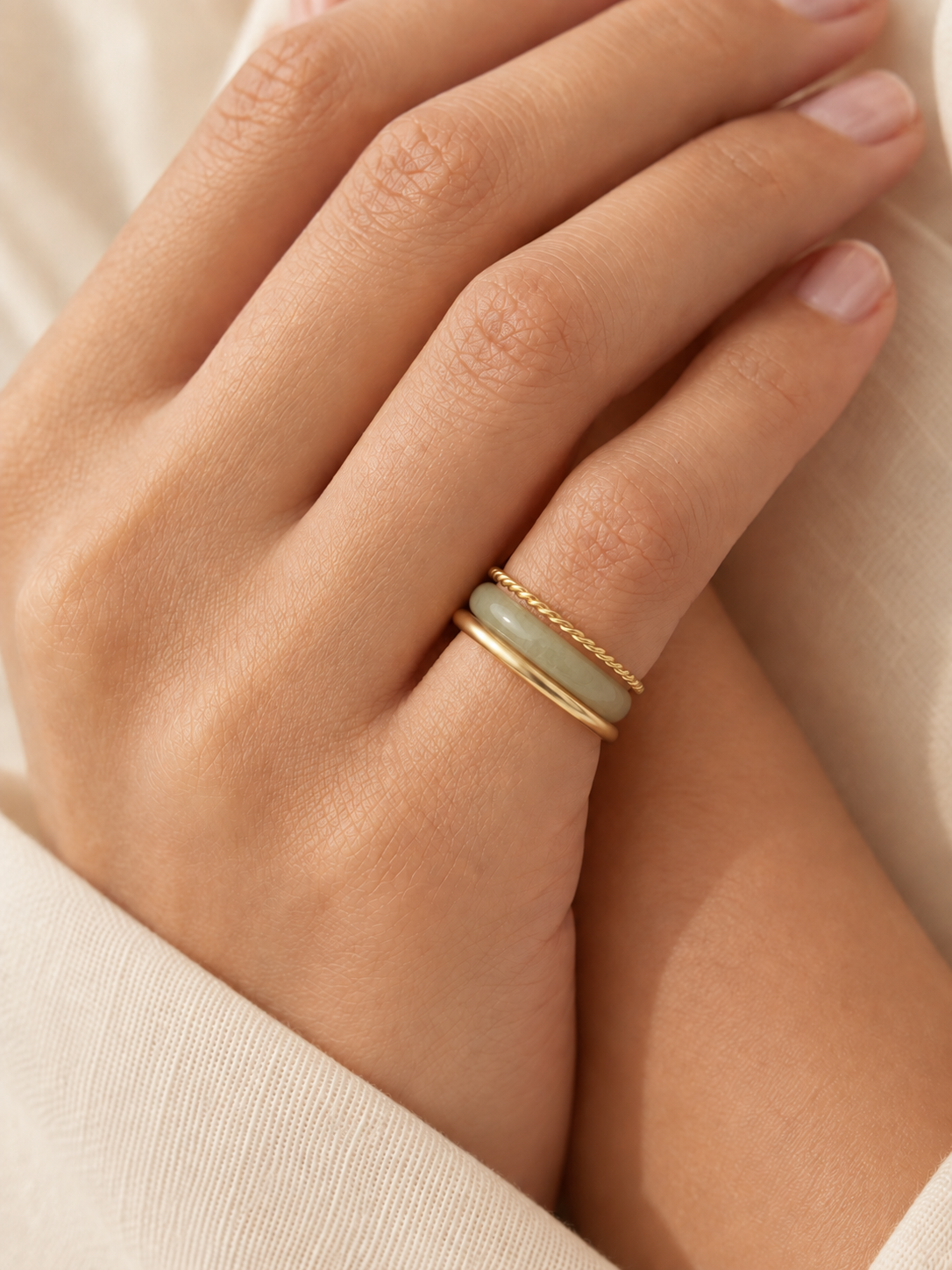Dainty Stack Rings Set