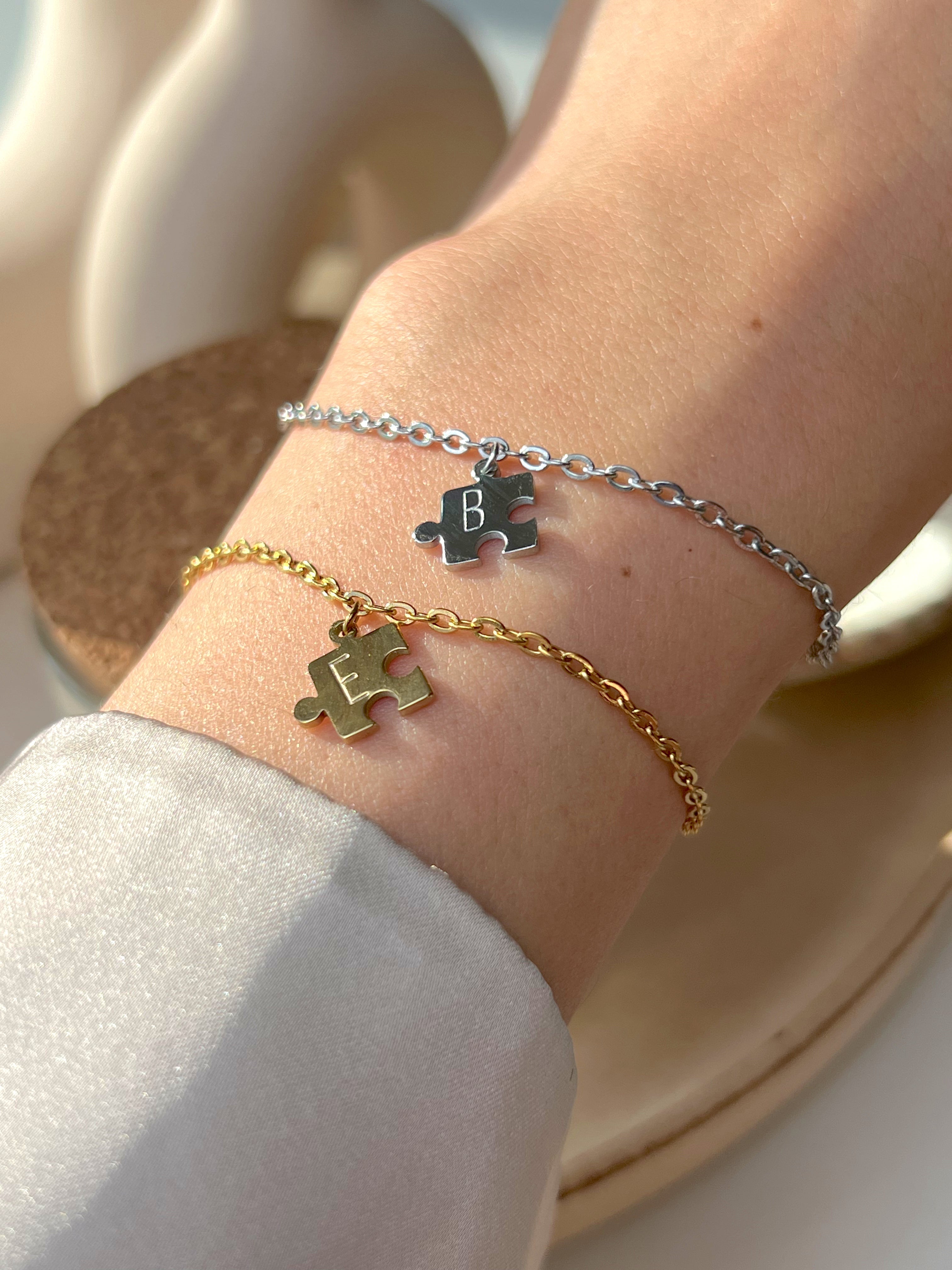 Conjunto de pulseras "Me completas"