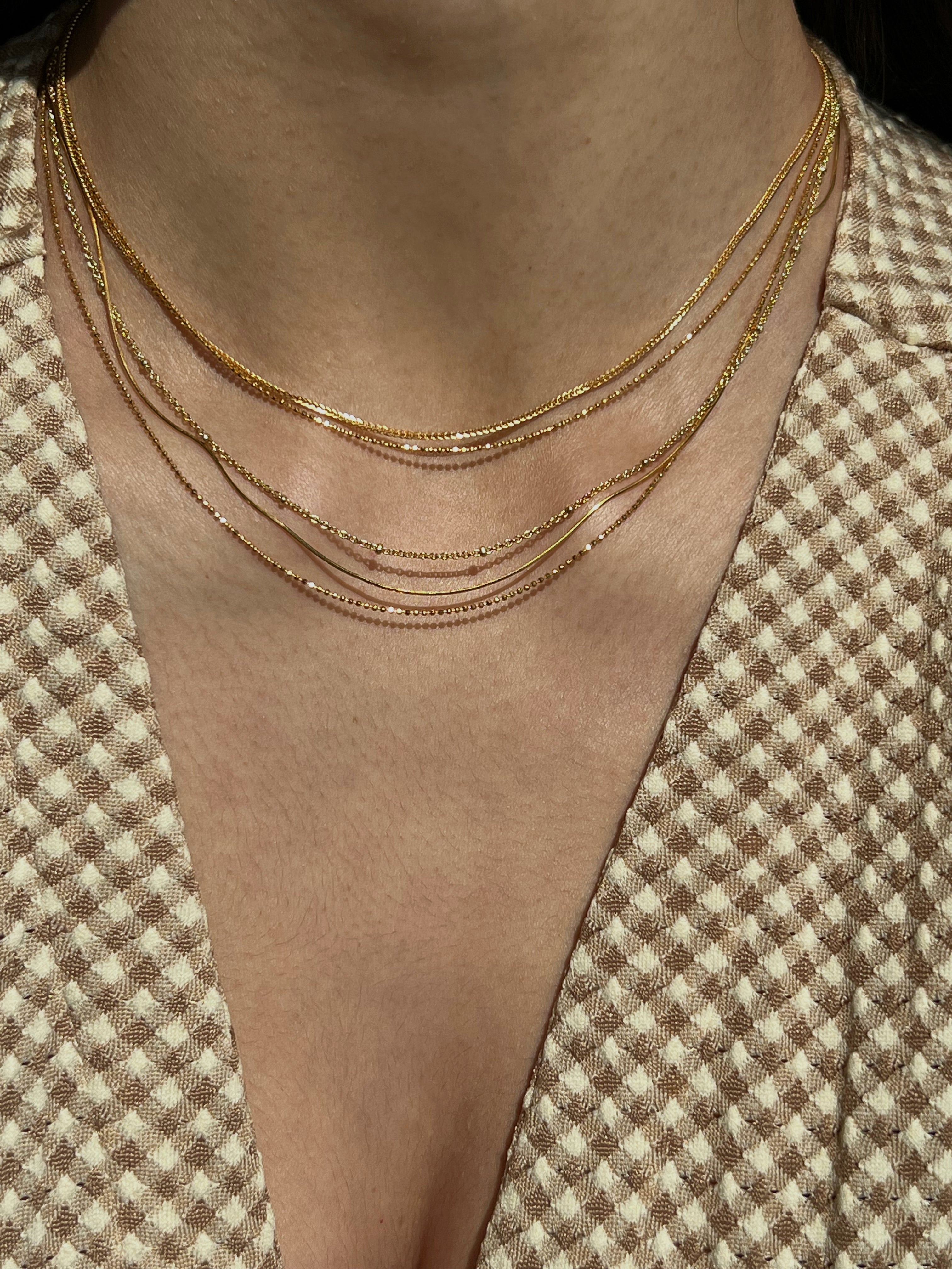 Cadenas de oro clásicas