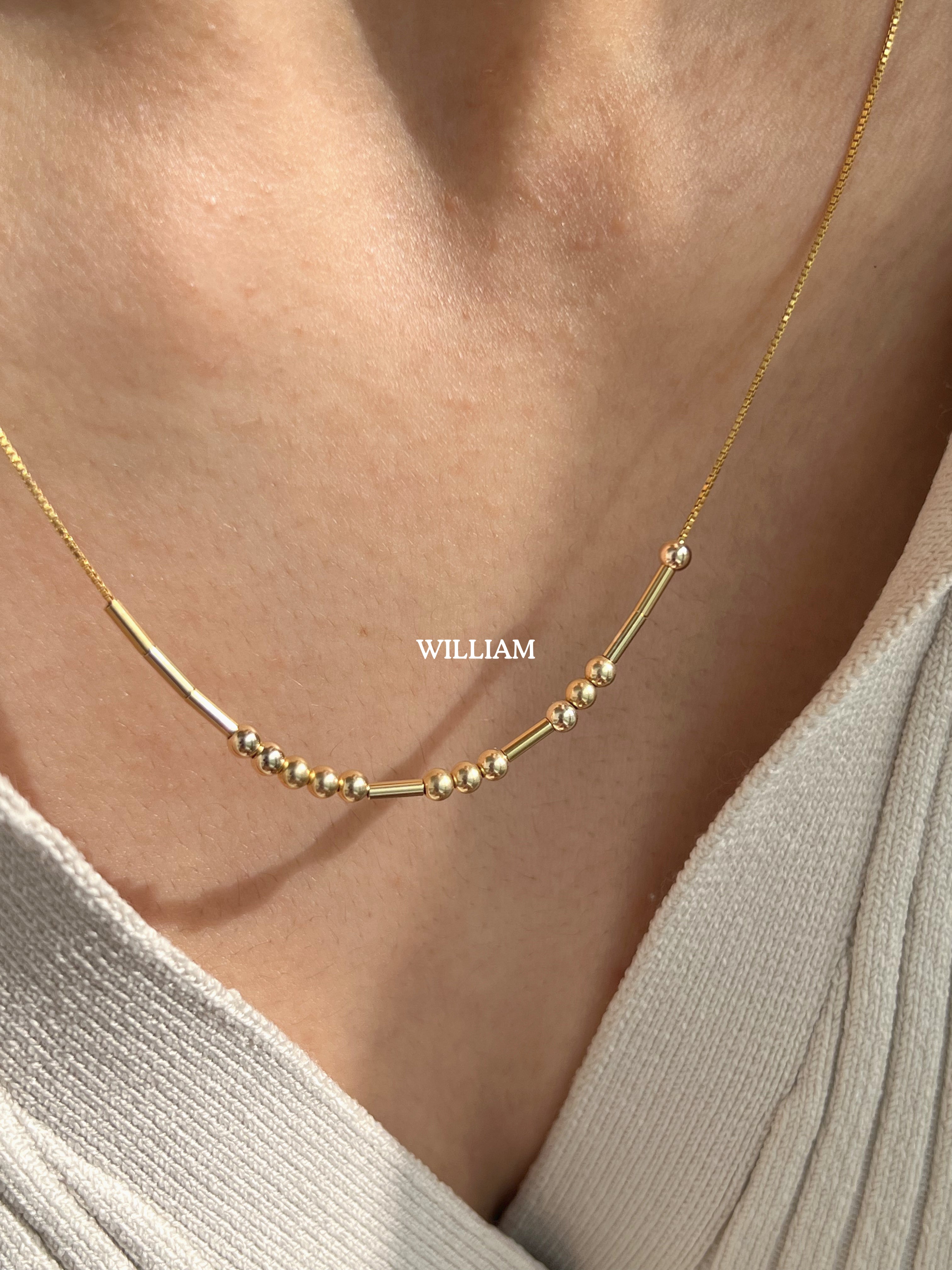 Collar de código Morse