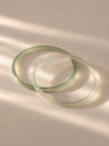 Skinny Jade Bangle Set