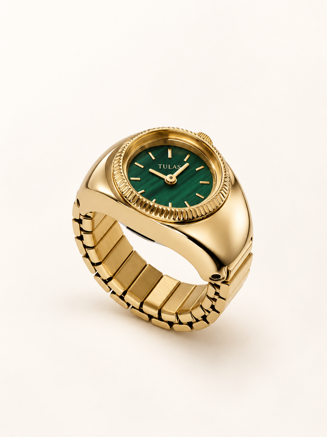 Vintage Watch Ring - Adjustable Sizing