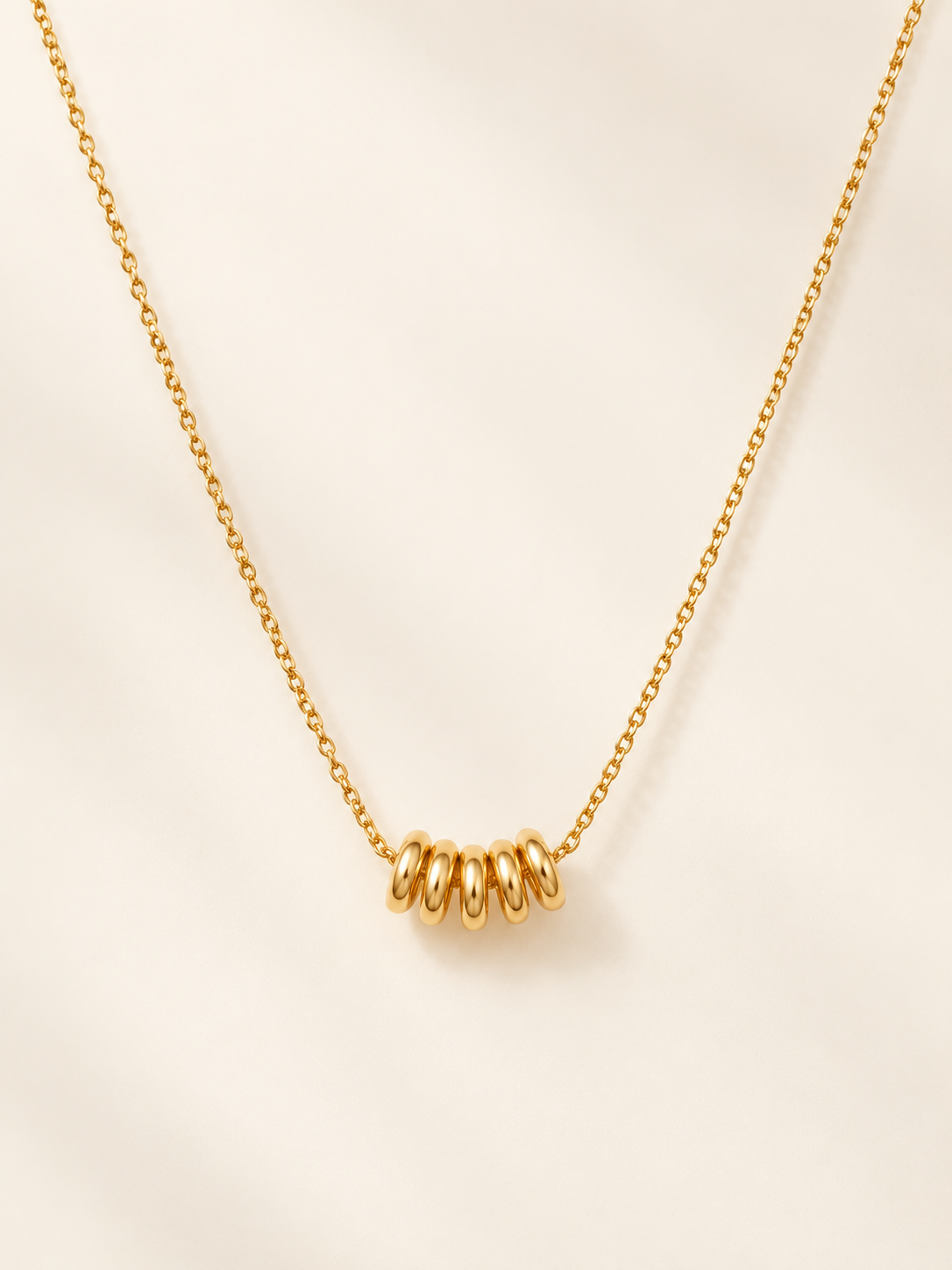 Dainty Beads Fidget Necklace