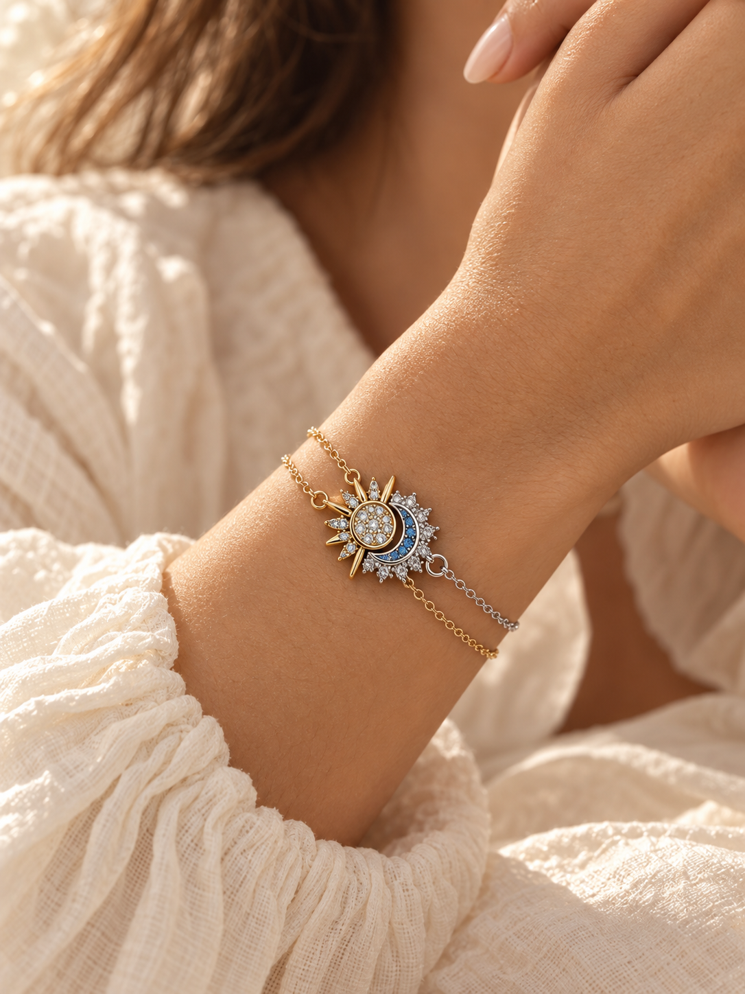 Sun & Moon Bracelet Set