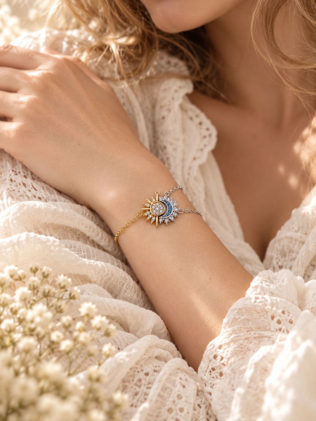 Sun & Moon Bracelet Set
