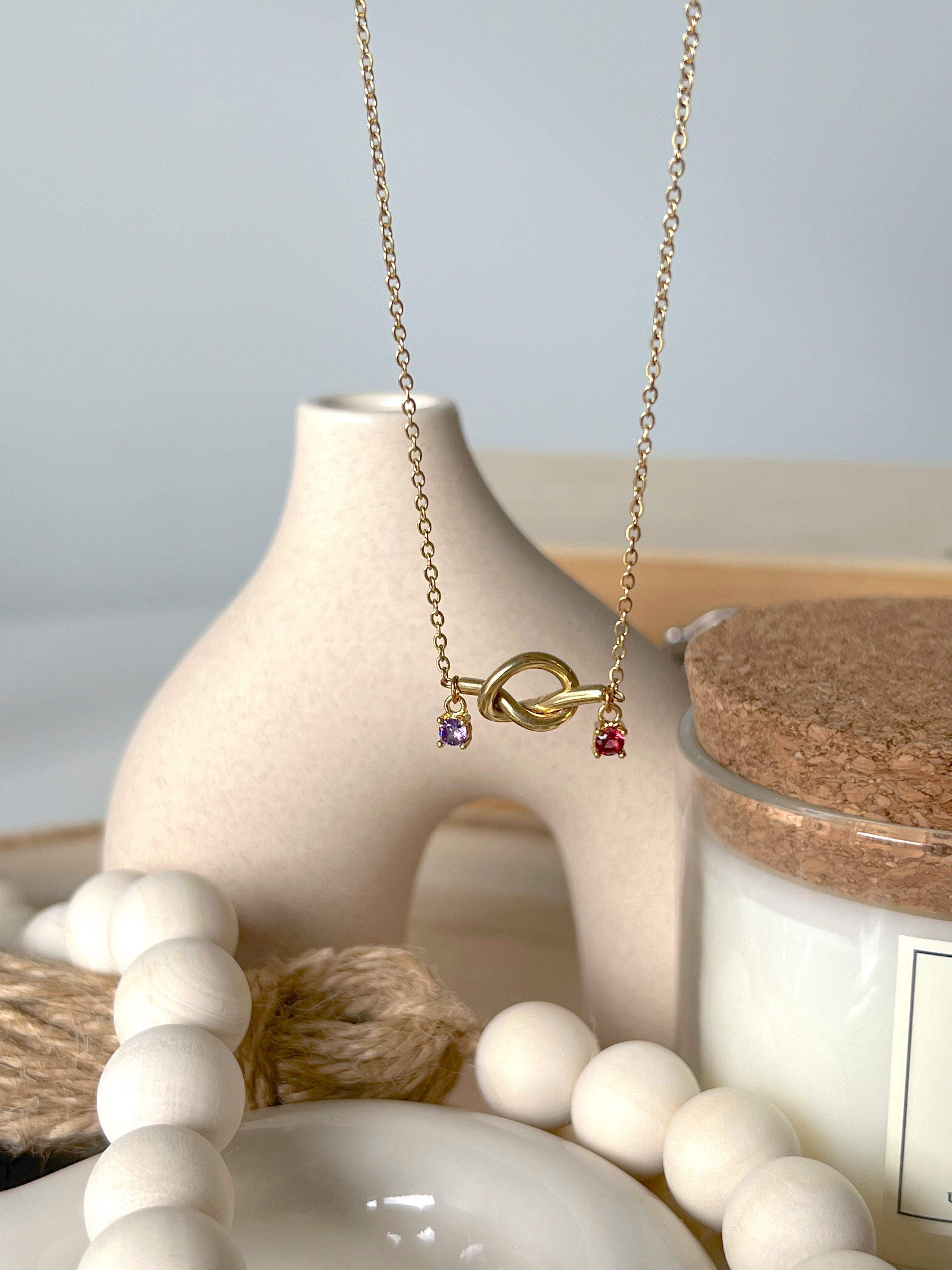 Collar "Ata el nudo"